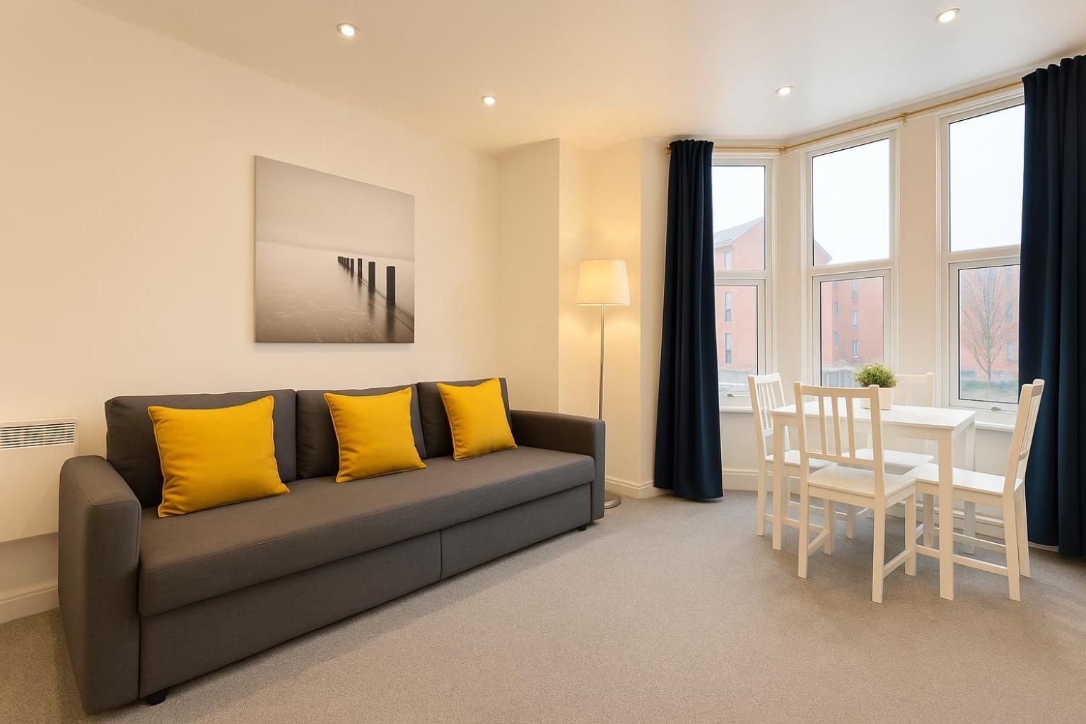 Stylish Modern Apartment For Up To 4 Nr Citycentre Cardiff Luaran gambar